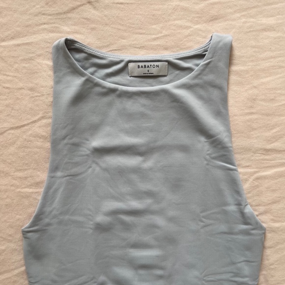 Aritzia Babaton⎜CONTOUR 90'S BODYSUIT⎜CEMENT BLUE - Picture 10 of 15
